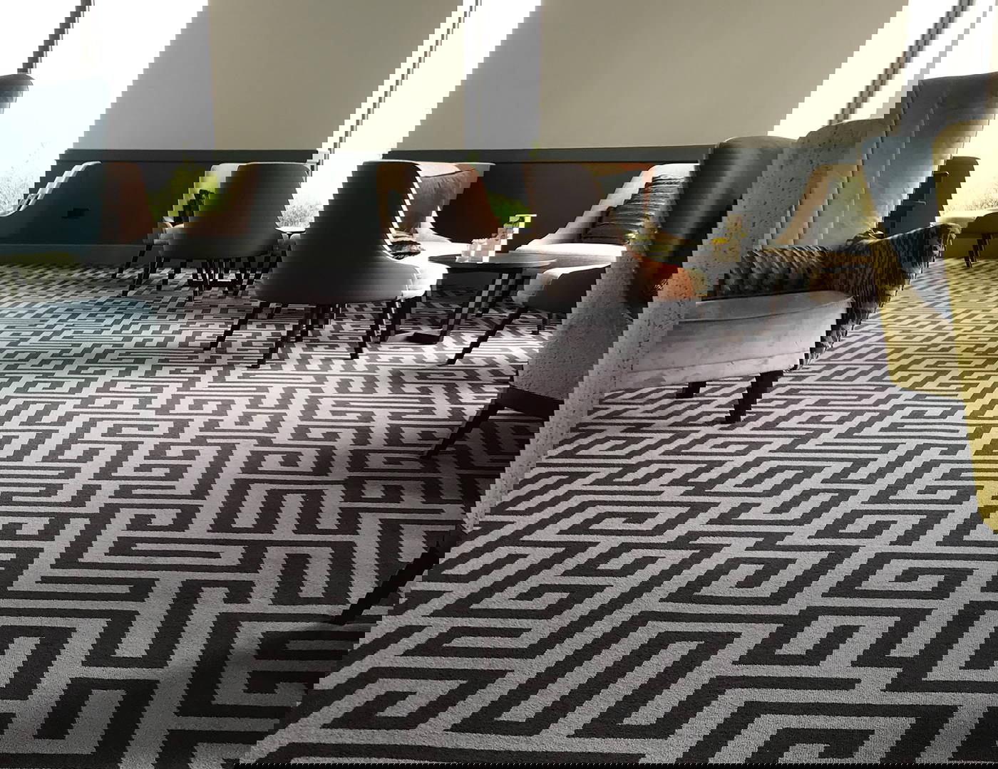 Lounge area seating